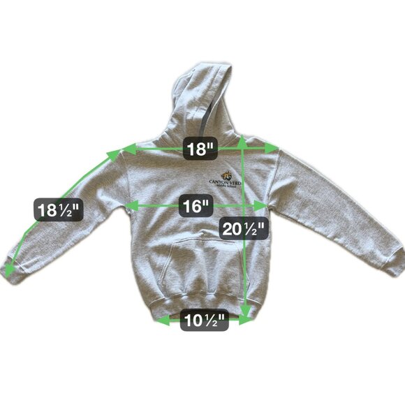 Unisex Gildan Gray Bundle of Hoodies (6) Studio Wardrobe - Picture 16 of 16